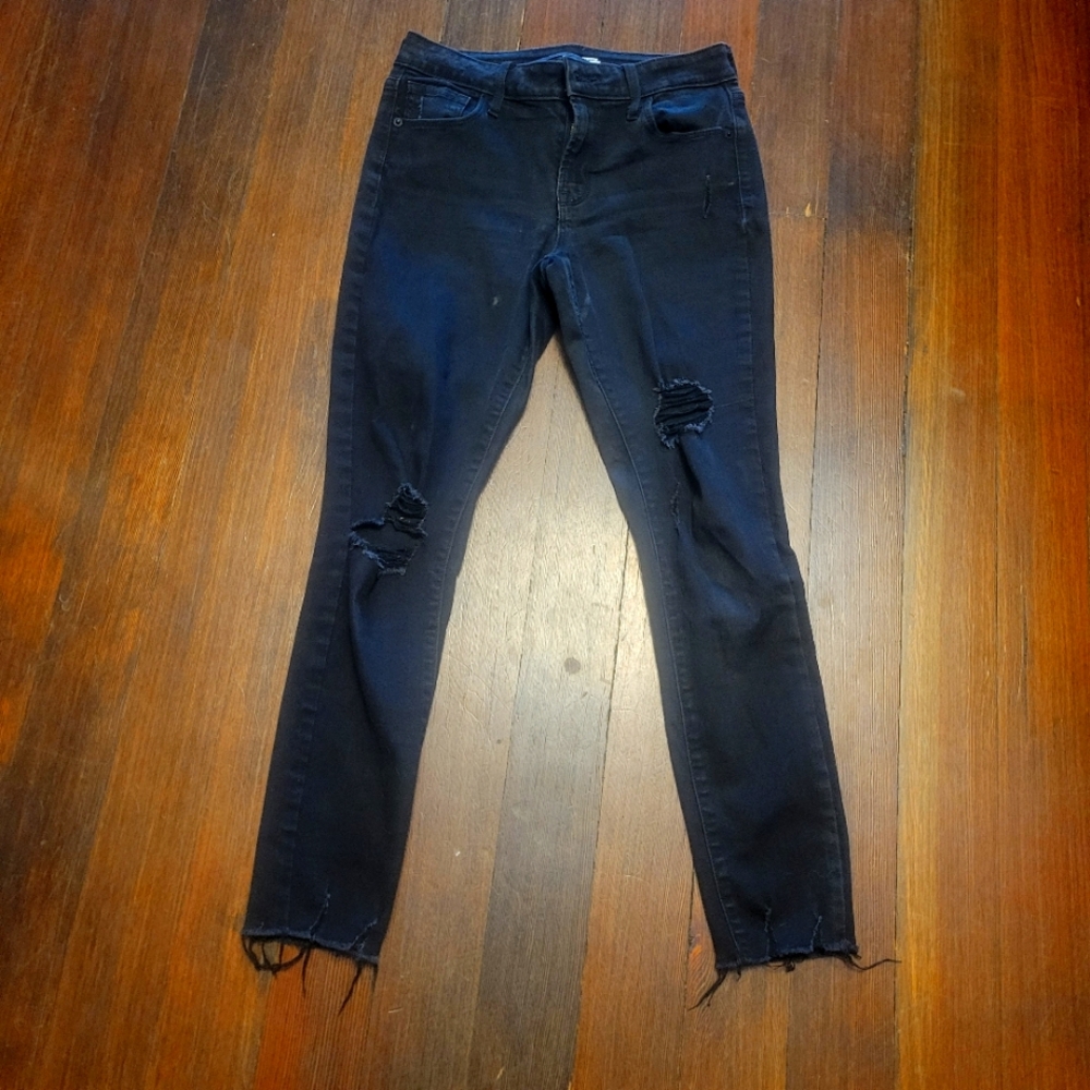 Old Navy ripped black jeans